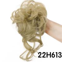 ราคา GUAIP สายรัดต่อม้วนมวยผม22สีแบบผมธรรมชาติวิกมวยผมสตรียางรัดผมปลอมชิ้นวิกผมปลอมบันผมหยิกยุ่ง (20512679652)
