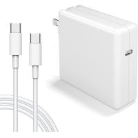 ราคา 61W USB C Power อะไหล่อะแดปเตอร์ชาร์จสำหรับ MacBook Pro 14 13 12 Inch After 2016 Mac Book Air 2018 2019 2020พร้อมสายชาร์จ Type C 6 6Ft (18524230637)