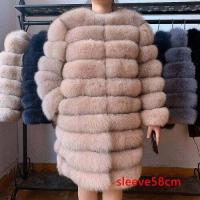 ราคา เสื้อหนาวโค้ทขนเฟอร์ยาวจิ้งจอกแท้4in1ใหม่สำหรับผู้หญิงแจ็คเก็ตเสื้อกั๊กคุณภาพสูงโค้ทขนสัตว์จิ้งจอกเครื่องแต่งกายฤดูหนาวผู้หญิง (19892396775)