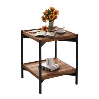 ราคา Global House DELICATO โต๊ะกลาง รุ่น COMBINE 03 ขนาด 40x40x60 ซม สีวอลนัท รับประกันของเเท้ (20320715060)