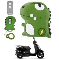 ราคา Key Fob Cover for Car Silicone Car Key Protector Car Key Case Shell Protector Dinosaur Smart Remote Keyless Key Fob Shell for Men Women functional (20480654014)