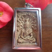 ราคา จี้ องค์ฤาษี ฤาษี ปู่ฤษี องค์ฤษี ฤษี เนื้อผง พร้อมกรอบสแตนเลส (17656798965)
