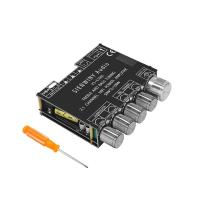 ราคา แบบพกพา BT เครื่องขยายเสียงโมดูลมัลติฟังก์ชั่2 1ช่อง Power Amp Board สเตอริโอซับวูฟเฟอร์เครื่องขยายเสียง Board (16098514311)