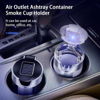 ราคา ที่เขี่ยบุหรี่ในรถระบายอากาศไฟ LED ลายกล้วยไม้อุปกรณ์ที่วางแก้วรถยนต์ที่เขี่ยบุหรี่ภาชนะ (19625939475)
