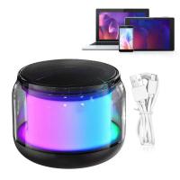 ราคา Speaker Wireless Outdoor Speaker Portable Wireless Speaker with Stereo Sound RGB Light Bass for Party Home Theater Game Theater efficient (20862570909)