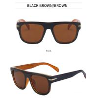 ราคา Oversized Square Sunglasses Women Vintage Top Grade Sunglasses Men Pilot Fashion Glasses Brand UV400 Eyeglasses Shades (15606775995)