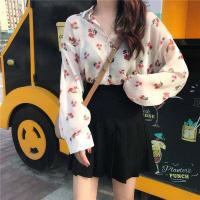 ราคา Myaistyle เสื้อเชิ้ตหญิง เสื้อเบลาส์ เสื้อ ผญ เสื้อ ผญแฟชั่น ลายดอกไม้ หลวม เกาหลี เสื้อไปทะเล 2022ใหม่ 16Z22041205 (17639376285)