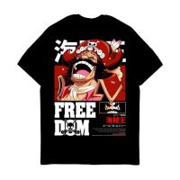 ราคา เสื้อยืดคอกลม Pria Kizaru T Shirt Anime One Piece GOL D ROGER S 5XL (21080308993)
