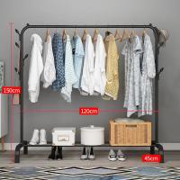 ราคา แบบใหม่ ราวตากผ้า ราวแขวนผ้า ที่แขวนผ้า ที่ตากผ้า ราวตากผ้าตั้งพื้น ราวต้องผ้าในร่ม 120cm ราวตากผ้าบาร์เดี่ยว แข็งแรง ทนทาน รับน้ำหนักได้เยอะ (19639302538)