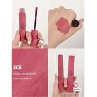 ราคา 3ce ลิปกลอสเคลือบตัวอย่างเล็กๆลิปสติกเนื้อด้านผิวหมอกกำมะหยี่หมอกน้ำ Laydown สีชานมอูหลง (20426508136)