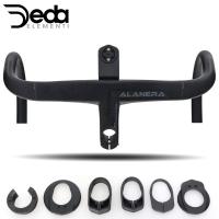 ราคา DEDA ALAENRA Road Bicycle Integrated Handlebar T1000 Carbon Handlebar for 28 6mm Handlebar Matte With Computer Holder (20886264443)