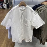 ราคา Asano U Home ผู้ชาย ผู้หญิงฤดูร้อนผ้าฝ้ายเสื้อคอปกแขนสั้นเดินทางเสื้อ444754 UNIQLO MUJI (16621448513)