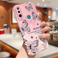 ราคา Hontinga เคสฟิล์มรวมทุกอย่างสำหรับ Huawei Y9ชั้นหนึ่ง2019 Nova 9 Nova 9 Honor 5เคสภาพยนตร์เกาหลีเคสโทรศัพท์น่ารักสีชมพูผีเสื้อด้านหลังเคสแข็งดีไซน์อุปกรณ์ป้องกันเลนส์กล่องกันกระแทกคลุมทั้งหมดสำหรับเด็