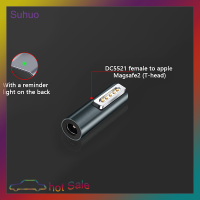 ราคา Suhuo อะแดปเตอร์แม่เหล็ก140W TYPE C สำหรับ Apple Magsafe 1 2 3สำหรับ MacBook Air Pro USB ข้อศอก90องศา C หัวเปลี่ยนสายชาร์จเร็วของผู้หญิง (20684377585)