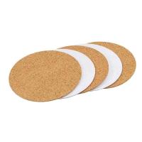 ราคา แผ่นรองแก้วไม้คอร์ก50ชิ้นแผ่นรองแก้วไม้ก๊อกสำหรับที่รองแก้ว DIY แผ่นรองโต๊ะในครัวตกแต่งบนโต๊ะ (10399881864)