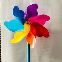 ราคา กังหัน พร้อมด้าม กังหันลม พลาสติก ขนาด 8 นิ้ว 12 นิ้ว สีสันสวยสดใส (20785027121)