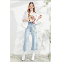 ราคา TBY JEANS X KimCo Selected กางเกงยีนส์ขายาว รุ่น T2772 (11173104755)