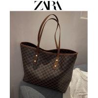 ราคา ZARAˉ Zaraรังเกียจกระเป๋าถือผู้หญิง2022ใหม่ฤดูใบไม้ร่วงความจุสูงพิมพ์ลายกระเป๋าโท้ทกระเป๋าถือสะพายไหล่ข้างเดียวโจ๊กเกอร์ถุงขนาดใหญ่สัญญา (17090030879)