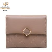 ราคา แฟชั่นผู้หญิงกระเป๋าสตางค์ผู้ถือบัตรสั้นกระเป๋าหญิง (16247637334)