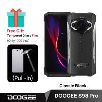 ราคา DOOGEE S98 Pro ศัพท์ที่ทนทาน6 3 กล้องถ่ายภาพความร้อน20MP Night Vision AI 48MP กล้อง8กิกะไบต์256กิกะไบต์6000มิลลิแอมป์ชั่วโมงแบตเตอรี่ศัพท์มือถือ (17272567118)