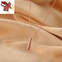 ราคา ทองคำแท้ 96 5 สร้อยทอง18kแท้ สร้อยคอผู้หญิง แฟลชสร้อยคอเพชรหญิงหรูหราเพทายกระดูกไหปลาร้าโซ่สร้อยคอเรขาคณิตเครื่องประดับแฟชั่น (20119256597)