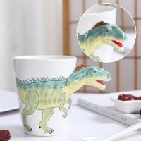 ราคา ดื่มแก้ว3D สุดสร้างสรรค์รูปสัตว์ในน้ำพร้อมที่จับสำนักงานนักเรียนถ้วยเซรามิกสนุกๆ (19698741420)