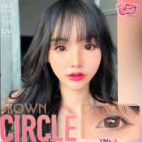 ราคา คอนแทคเลนส์ Kitty kawaii รุ่น Circle Brown Dia 14 5 (20069233193)