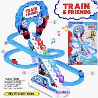 ราคา THOMAS FRIEND THOMAS CARTOON TRAIN รถไฟโทมัสและผองเพื่อน พร้อมรางรถไฟ มีเสียงมีไฟ Toy World (19280769157)