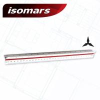 ราคา ไม้สเกล ไม้สเกลสามเหลี่ยม 1 25 1 2500 Isomar T6 (17887593758)