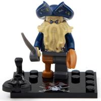 ราคา Compatible with LEGO Pirates of the Caribbean Captain Jack Davy Jones Mermaid Navy Soldier Building Block Figure Toys (19869190834)