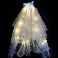 ราคา Dimama เวลเจ้าสาว ผ้าคลุมผมเจ้าสาว Veil สายสะพาย ที่คาดผมเจ้าสาว (18598826464)