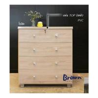 ราคา ตู้ลิ้นชัก ตู้ลิ้นชักเก็บของ W80xD40xH90cm ส่งฟรี สินค้ามีพร้อมส่ง Brownfurniture (12245852403)