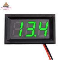 ราคา อุปกรณ์สองสายกันน้ำ0 56นิ้วโวลต์มิเตอร์ DC 4 5 30V 12V 24V เครื่องวัดพลังงานกระแสไฟฟ้าพร้อมหน้าจอ LED สำหรับรถยนต์เรือมอเตอร์ไซด์ (20872699680)