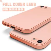 ราคา For Apple iPhone 6 6S 6 Plus 6S Plus Soft Original Square Liquid Silicone Phone Casing Full Cover Camera Shockproof Protection Rubber Case (8647434088)