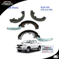 ราคา ผ้าเบรคหลัง รุ่น 4x4 4WD ของแท้ โตโยต้า ไฮลัค วีโก้ แชมร์ สี ดำ Toyota Hilux vigo Champจำนวน 4ชิ้น 2ประตู 4ประตู ปี2005 2014 ขนาด มีบริการเก็บเงินปลายทาง (9774762471)