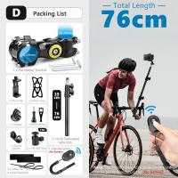 ราคา 20230529สำหรับกล้องเพื่อการกีฬาแอคชั่นโกโปร Insta360อุปกรณ์เสริมและที่จับโทรศัพท์มือถือจักรยานไม้เซลฟี่กันลื่นที่ยึดแฮนด์ตัวยึดโทรศัพท์อุปกรณ์เสริมจักรยานหมุนได้ (19248981137)