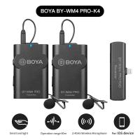 ราคา BOYA BY WM4 PRO Wireless Microphone สำหรับมือถือและกล้องของแท้ BOYATHAILAND ประกัน 24 เดือน (19094110639)