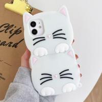 ราคา สำหรับ OPPO A55 A54 A16 A52 A92 A72 A83 A39 F5 F7 A31 A3S F9 A12E A7 A5S A12กรณี3D การ์ตูนสองหัวแมวนิ่มเรืองแสงซิลิโคนเคสมือถือสำหรับ OPPO A15 A35 R15 R11S A59 F1S A5 A32 A53เคส A9 2020 Reno 4Z (14937