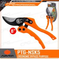 ราคา PUMPKIN กรรไกร กรรไกรตัดกิ่งไม้ ด้ามไนลอน ใบมีด SK5 เทคโนโลยีญี่ปุ่น ขนาด 8 นิ้ว รุ่น PTG NSK5 33533 (962622676)