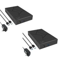 ราคา 3 5 Inch HDD Enclosure USB 3 0 to SATA Hard Drive Case SSD Enclosure External Solid State Hard Drive Disk Box (20616899394)