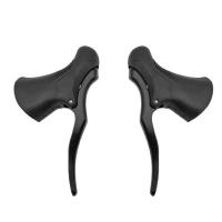 ราคา อลูมิเนียมน้ำหนักเบาแฮนด์เบรคจักรยานจักรยานเสือภูเขา MTB ตัวเบรคจักยาน Levers ด้านหน้าและด้านหลังเบรค Handlebar ชุด gift gift gift gift (8012429288)