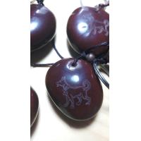 ราคา พวงกุญแจประจำปีเกิด ทำจากลูกสะบ้ายิงลวดลายด้วยเลเซอร์บนพื้นผิว ร้อยด้วยเชือก (3241202641)