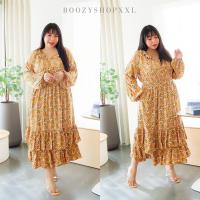 ราคา เดรสผ้าสปันเนื้อนิ่มมาก มีกระเป๋าข้าง เอวยางยืด ผ้าใส่สบายจ้า (19807602160)