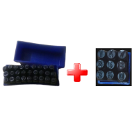 ราคา Winton เซต เหล็กตอกตัวเลข เหล็กตอกตัวอักษร ขนาดตัวอักษรหลังตอก 2 12 มม ใช้ตอกโลหะได้ทุกชนิด (4665754260)