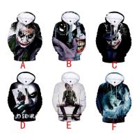 ราคา 2023 Newmen Batman JOKER 3D hoodies เสื้อแขนยาว pullover sweatshirt (20030690218)
