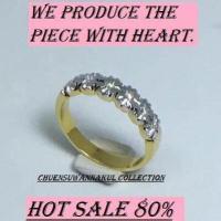 ราคา new เพชร แหวนเท่ๆ ผู้ชาย ตัวเรือน ทองคำแท้ hand made ลดราคาวันนี้ new Gold Ring Diamond jewelry RedGem for men sale CSK Collection Chuensuwannakul jewelry hand made ประกัน1ปี มี ใบเซอร์ ลดราคาวันนี้ (