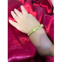 ราคา สร้อยข้อมือเด็ก ขนาด 1 บาท ทองเหลืองเคลือบแก้ว (21194851667)