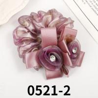 ราคา Korean version of the new double layer lace bow thick hair circle fashion ladies hair rope head flower exquisite headdress (17088823581)