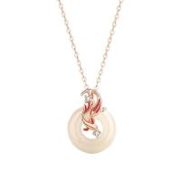 ราคา naimo สร้อยคอลายปลาคาร์พาแหวนสีทองสวยงาม สไตล์โบราณแบบจีน (20691894023)