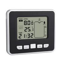 ราคา Ultrasonic Water Tank Level Meter Time Alarm Transmitter Receiver Liquid Depth Measurement Tool (19368642248)